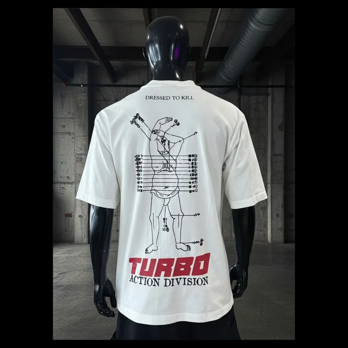 Dressed to Kill graphic tee, back
