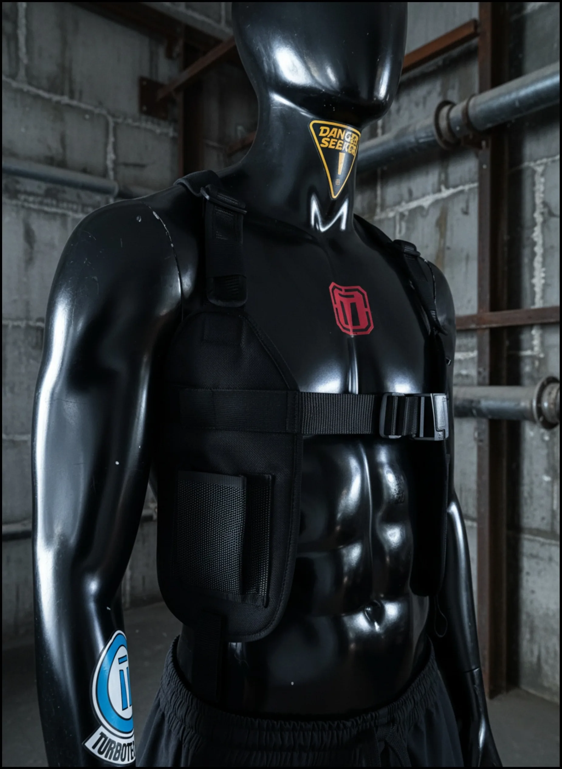 Ninth Life Utility harness, front detail