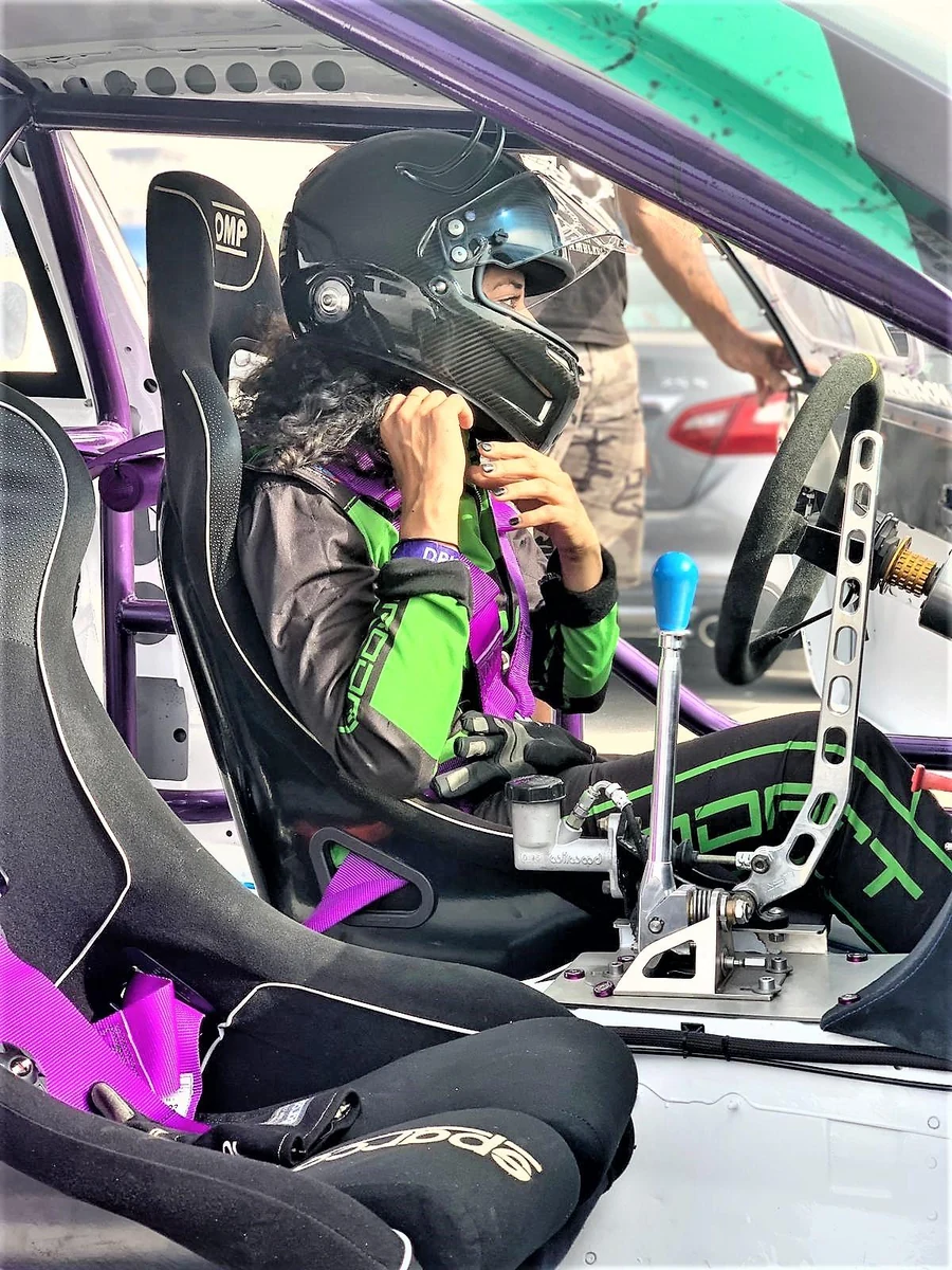 In the cockpit