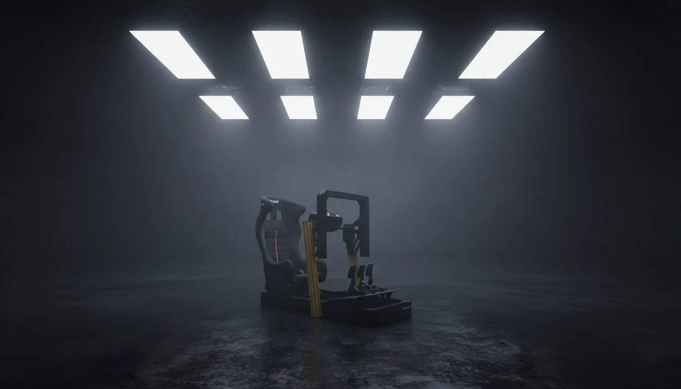 The Turbotec RaceCage driving simulation chassis